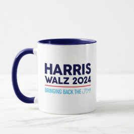 Taza Devolviendo la alegría Harris Walz Mug