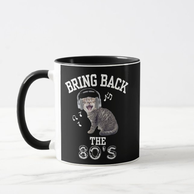 Taza Devuélvannos el gato gatito de los 80 (Izquierda)