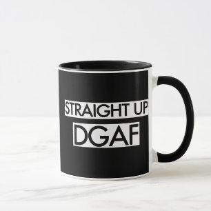 Taza DGAF ascendente recto