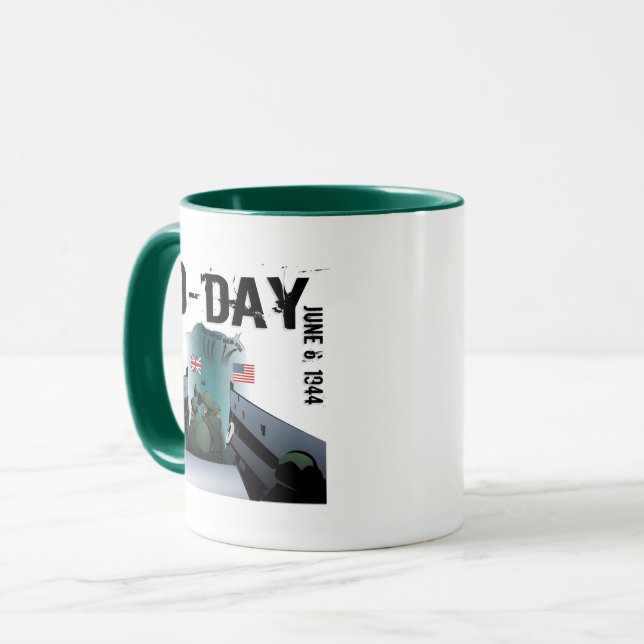 Taza DÍA D 6 de junio de 1944 (Anverso izquierdo)