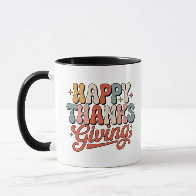 TAZA DÍA DE ACCIÓN DE GRACIAS (Izquierda)