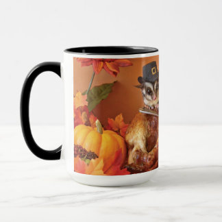 Taza Día de Acción de Gracias del Sugar Glider