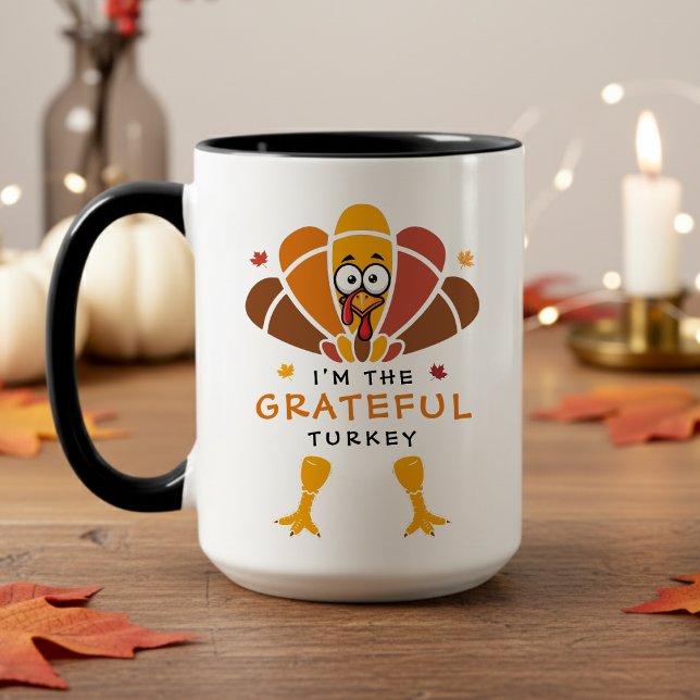 Taza Día de Acción de Gracias Turquía Agradeciendo Día  (Happy Thanksgiving Turkey Fall Friendsgiving Party Paper Cups
)