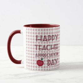 Taza Día de aprecio del profesor