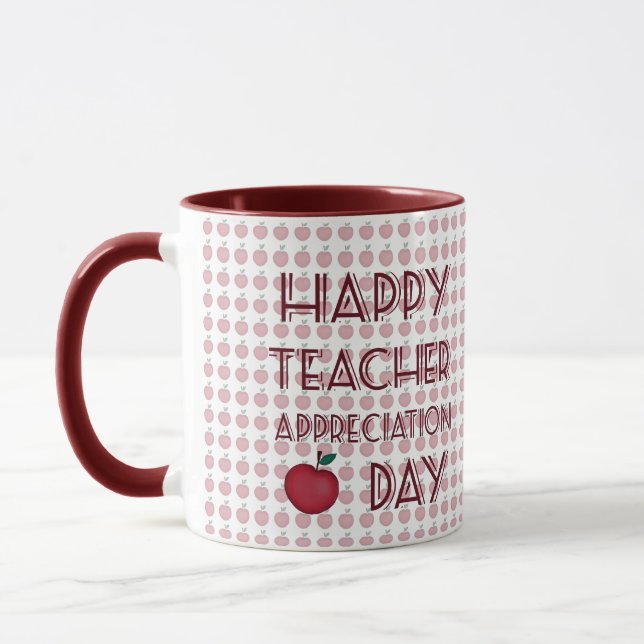 Taza Día de aprecio del profesor (Izquierda)
