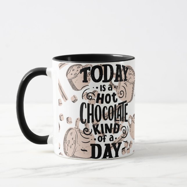 Taza Día de Chocolate Caliente (Izquierda)