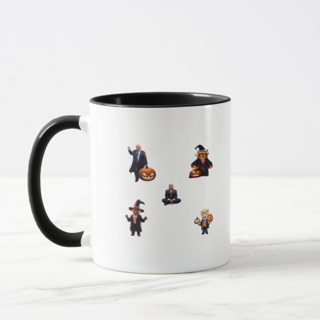 Taza Día de Halloween - Clásico de Trumpkin (Izquierda)
