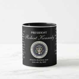 Taza Día de Inauguración de Robert Kennedy 20 de enero 