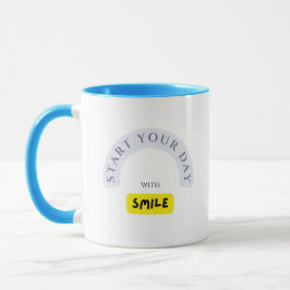 Taza Día de inicio con sonrisa - Mug GoodWords