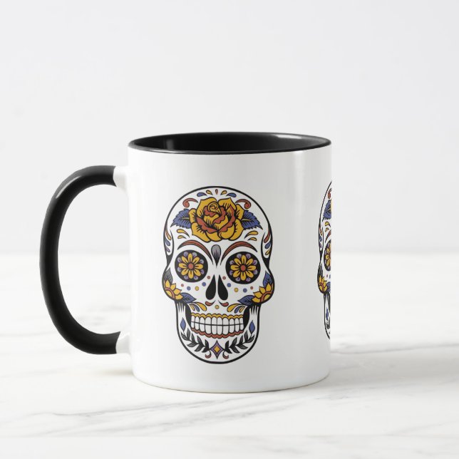 Taza Día de la Calavera del Azúcar Muerto (Izquierda)