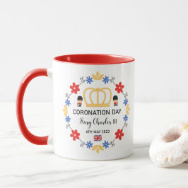 Taza Día de la Coronación 2023 Rey Carlos III