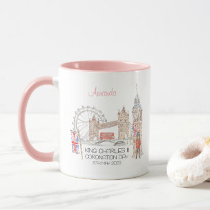 Taza Día de la Coronación 2023 Rey Carlos III Personali
