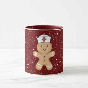 Taza Día de la Enfermera Mujer Mamá Agradecimiento Cruz