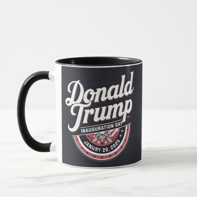 Taza Día de la Inauguración de Donald Trump 2025 (Izquierda)