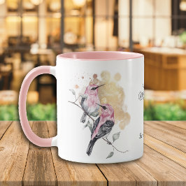 Taza Día de la Madre de los Amantes Hummingbirds