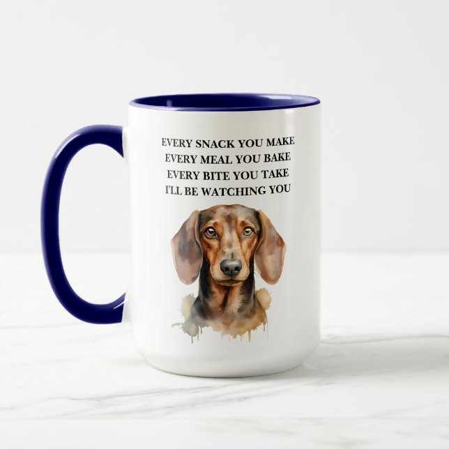 Taza Día de la Madre divertido – “Cada snack que prepar (Izquierda)