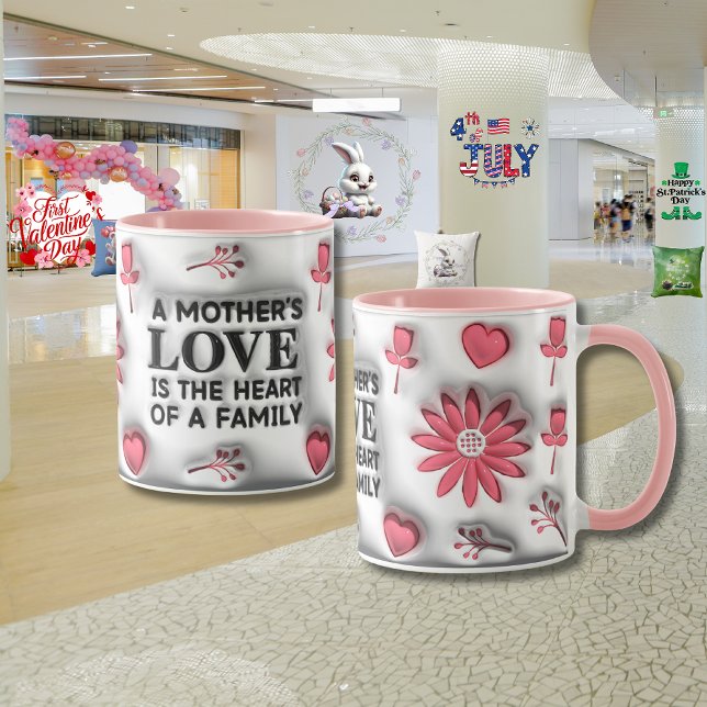 Taza Día de la Madre "Efecto 3D" (Subido por el creador)