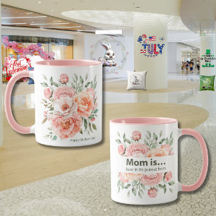 Taza Día de la Madre "Jardín de Amor" 