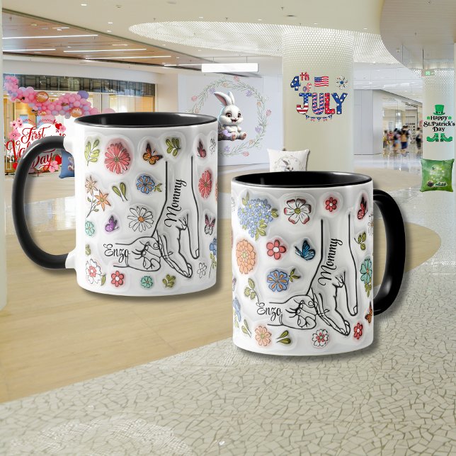 Taza "Día de la Madre Personalizado 'Efecto 3D'" (Subido por el creador)