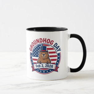 Taza Día de la marmota
