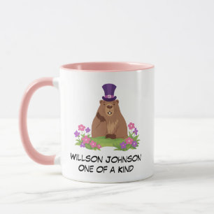 Taza Día de la Marmota Divertido   Febrero Divertido