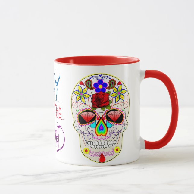 Taza Día de la Muerte Mug (Derecha)