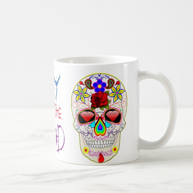 Taza Día de la Muerte Mug (Derecha)