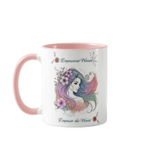 Día de la mujer Inspirador café Mug
