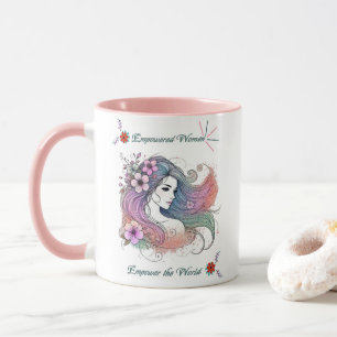 Taza Día de la mujer Inspirador café Mug