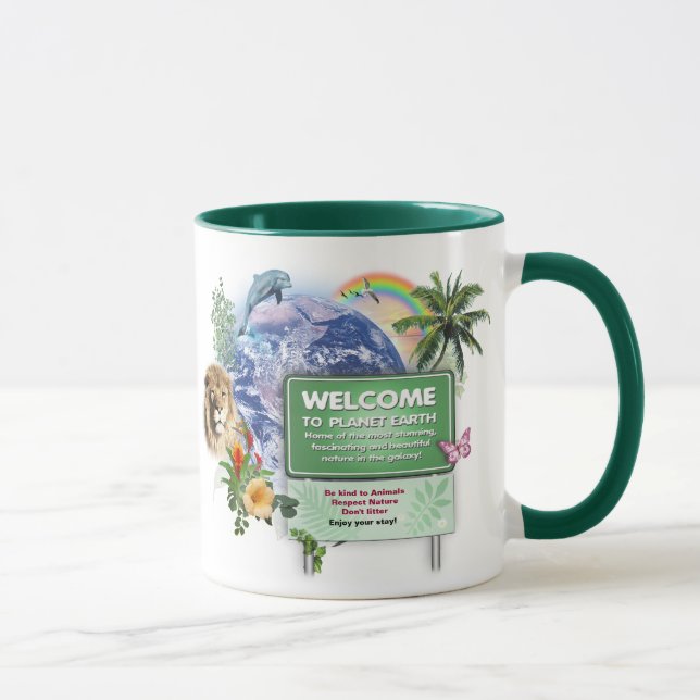 Taza Día de la Tierra (Derecha)