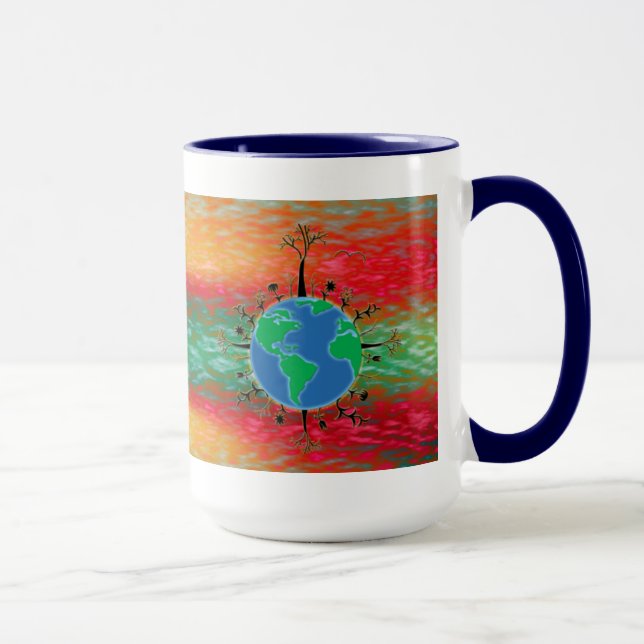 Taza Día de la Tierra ~ Amanecer (Derecha)