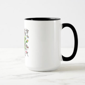 Taza Día de la Tierra de Birdorable