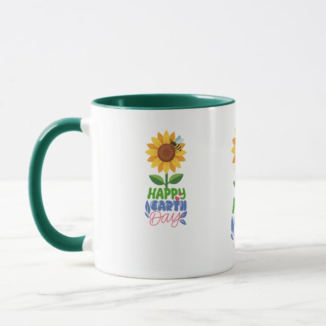 Taza DIA DE LA TIERRA FELIZ (Izquierda)