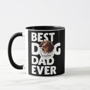 Taza Día de los Padres del Mejor Papa Perro 