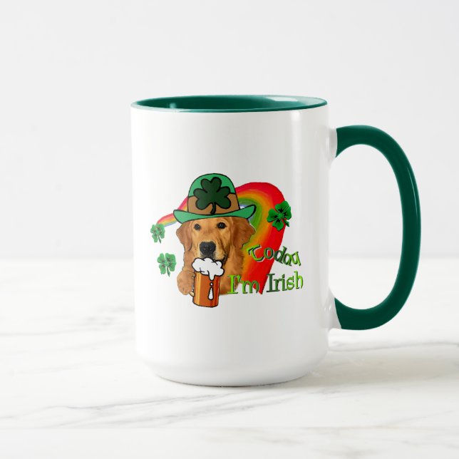 Taza Día de los Patrones de los Recuperadores de Oro (Derecha)