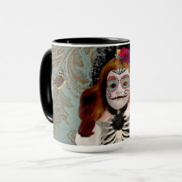 Taza Día de Muertos Mug Personalizado