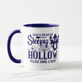 Taza Día de Muertos y Desayuno en Sleepy Hollow de Hall
