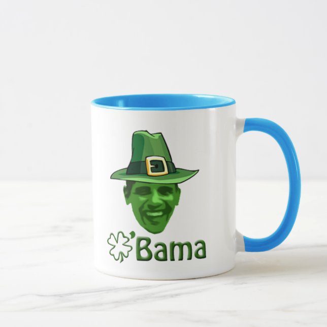 Taza Día de Obama St Patricks (Derecha)