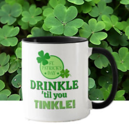 Taza Día de San Patricio ¡DIVERSIÓN! Mejor grupo o indi