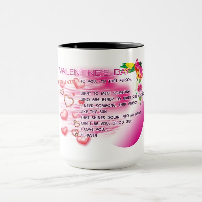 Taza Día de San Valentín 2026 (Centro)