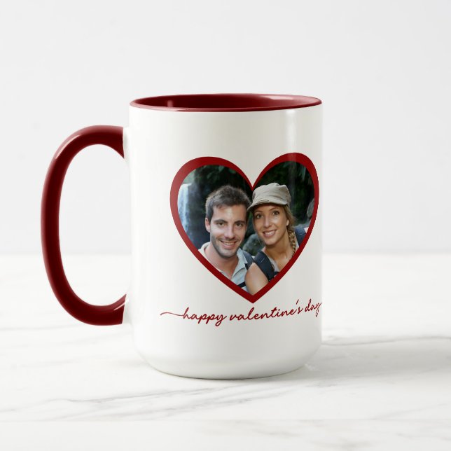 Taza Día de San Valentín Photo Mug (Izquierda)