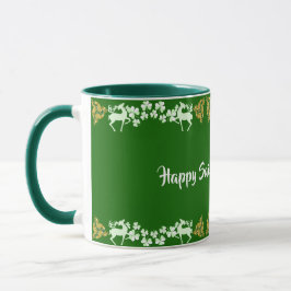 Taza Día de Santa Patrulla Verde Estadio De Shamrock Ce