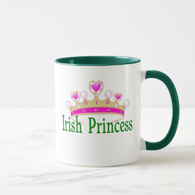 Taza Día de Santo Patrocinador Café Mug Princesa Irland (Derecha)