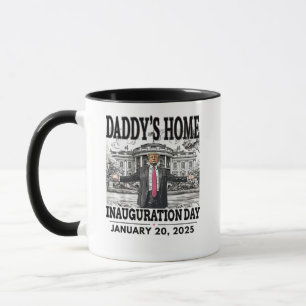 Taza día de toma de mando de la casa de papi 2025 donal