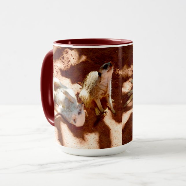 Taza Día del Meerkat, (Anverso izquierdo)