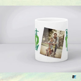 Taza Día del mejor padre de fotografía moderno