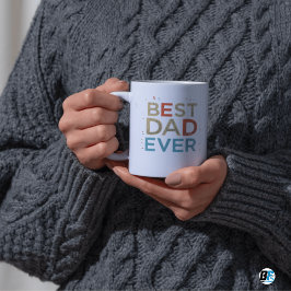 Taza Día del mejor padre de fotografía moderno