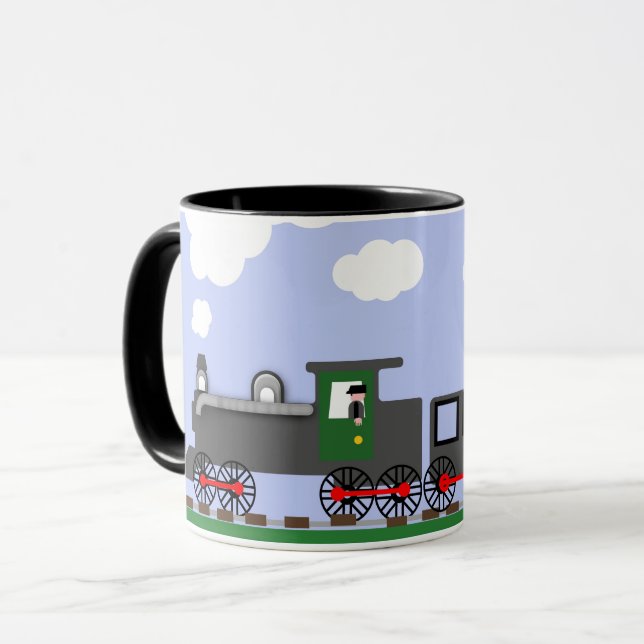 Taza Día del Padre con Tren (Anverso izquierdo)
