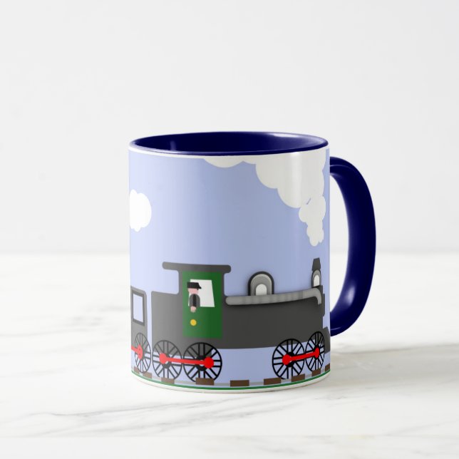Taza Día del Padre con Tren (Anverso derecho)
