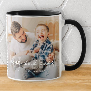 Taza Día del Padre de la mejor foto moderna atlética de